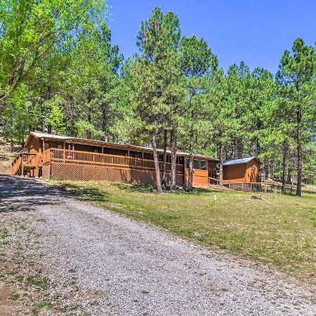 Quiet Cloudcroft Cabin With Porch And Gas Grill! Екстериор снимка