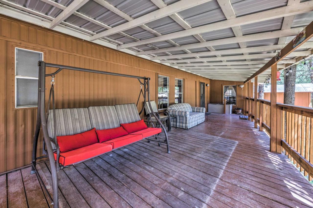 Quiet Cloudcroft Cabin With Porch And Gas Grill! Екстериор снимка
