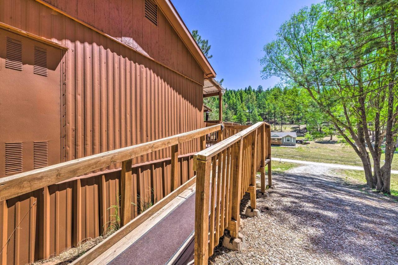 Quiet Cloudcroft Cabin With Porch And Gas Grill! Екстериор снимка